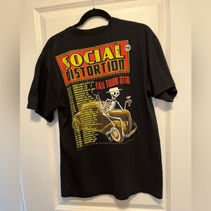 Social Distortion Punk Rock Vintage 2010 Tour T-shirt